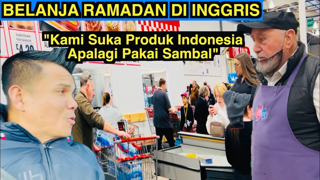 Reaksi Karyawan Bule Lokal Tentang Produk Indonesia Di Inggris Belanja Ramadan