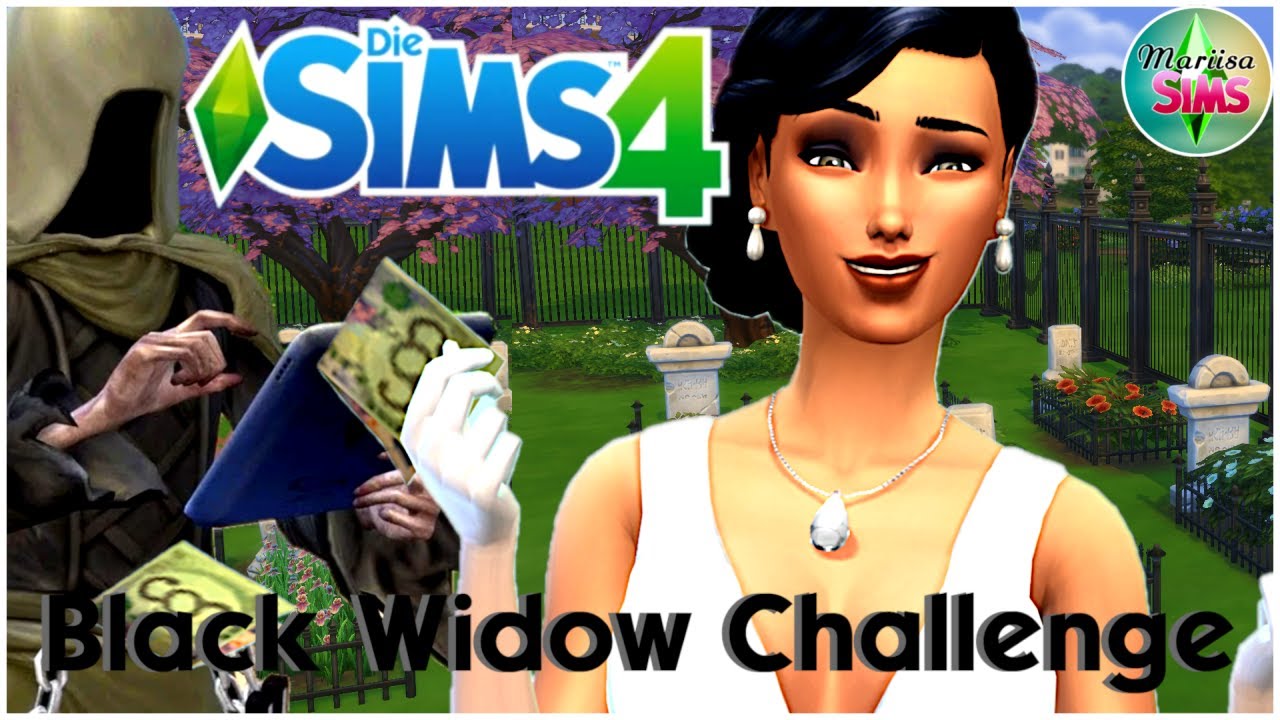 Die Sims 4 Black Widow CHALLENGE | BASE GAME ! Ohne Mods! 💋💀