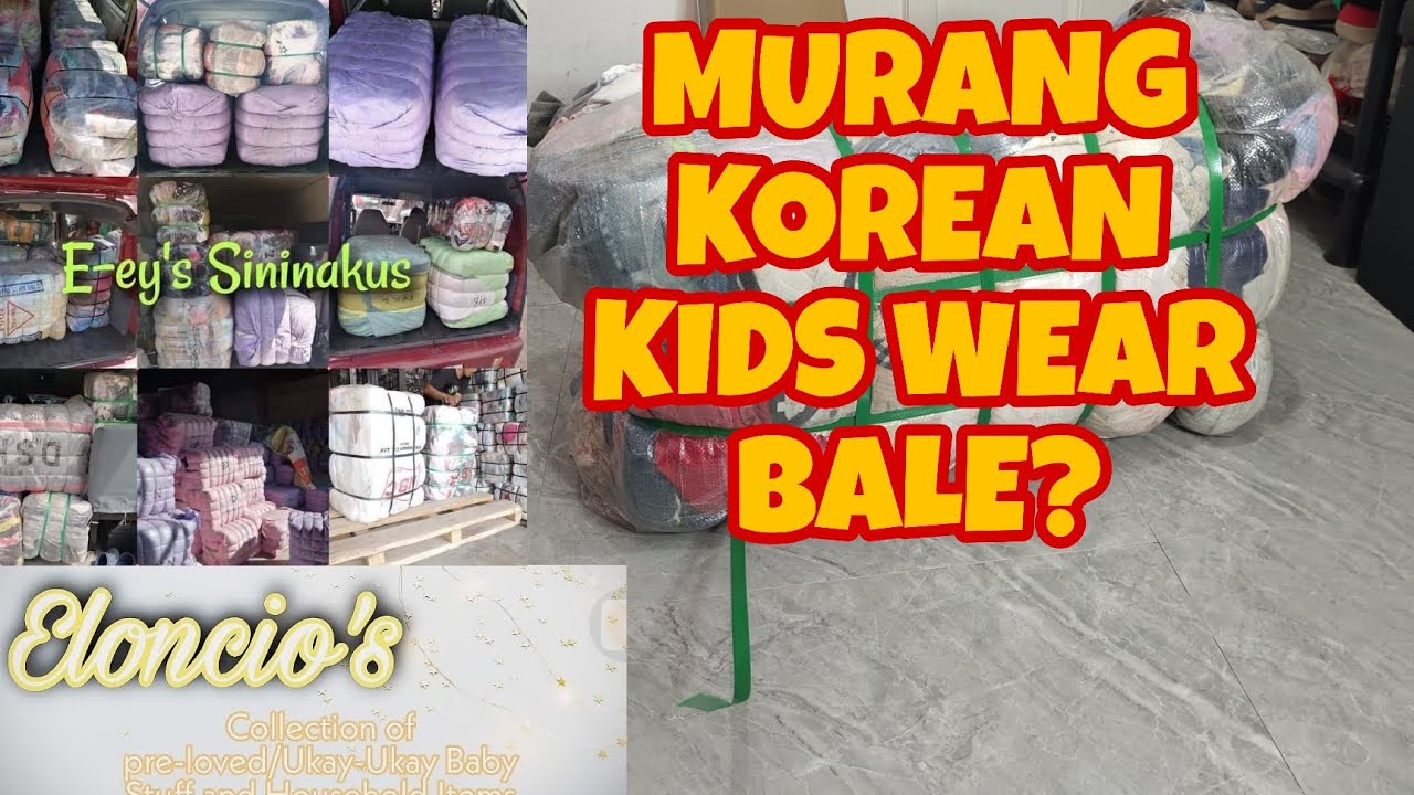 UNBOXING | KOREAN BALE - KIDS WEAR @CrisToShow #Eloncios #EeysSininakus