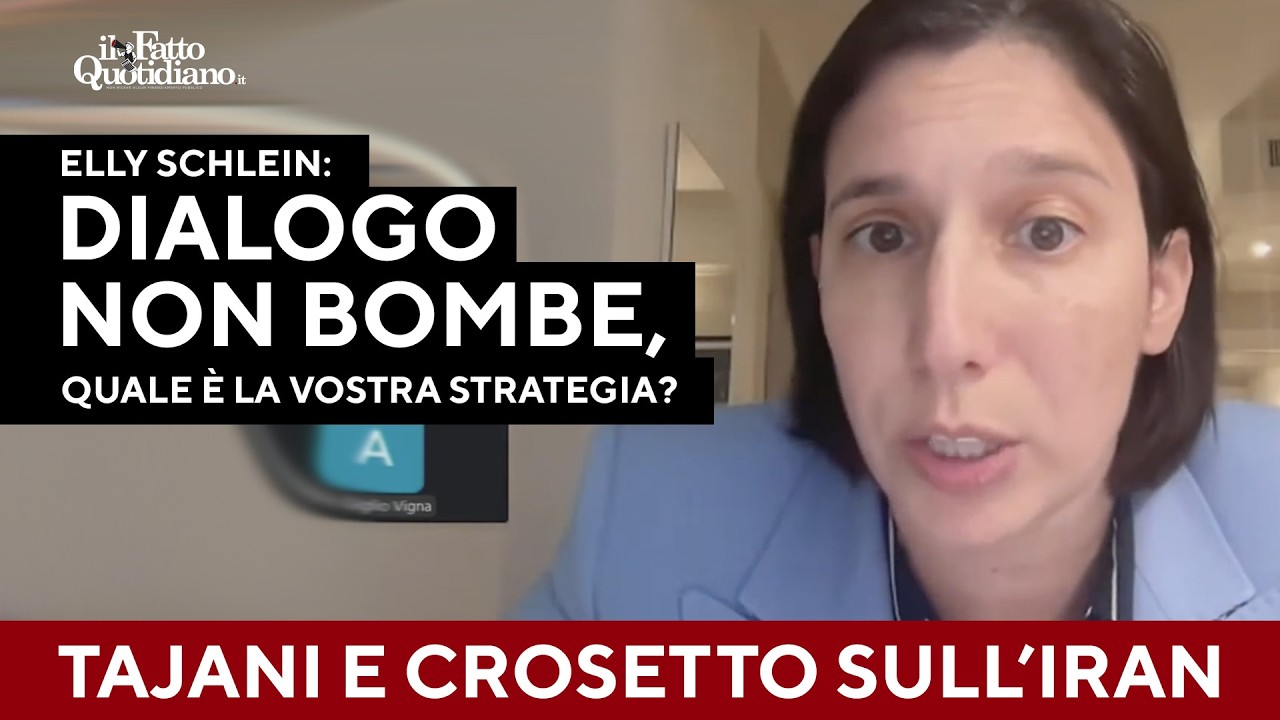 Schlein e Conte a Crosetto e Tajani: 
