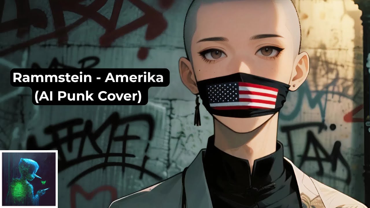 Rammstein - Amerika (AI Punk Cover by Joda) Mosaics #7