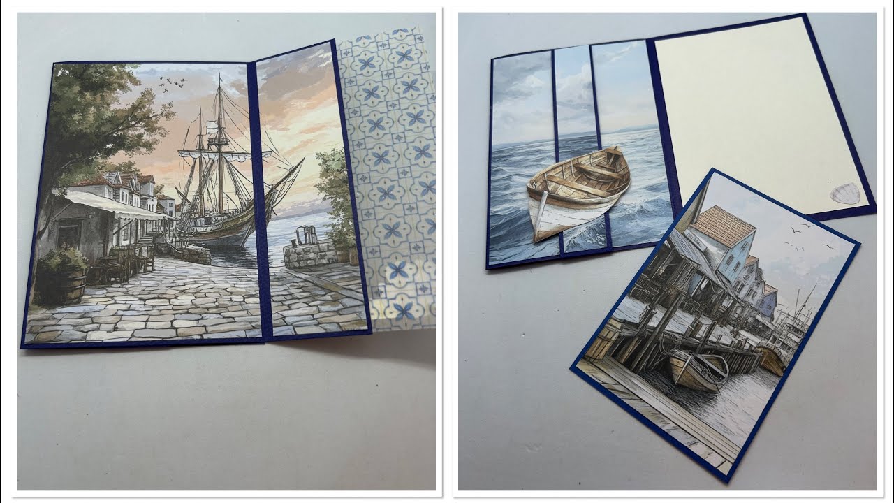 TUTO / ASTUCE carte avec pochette et vellum