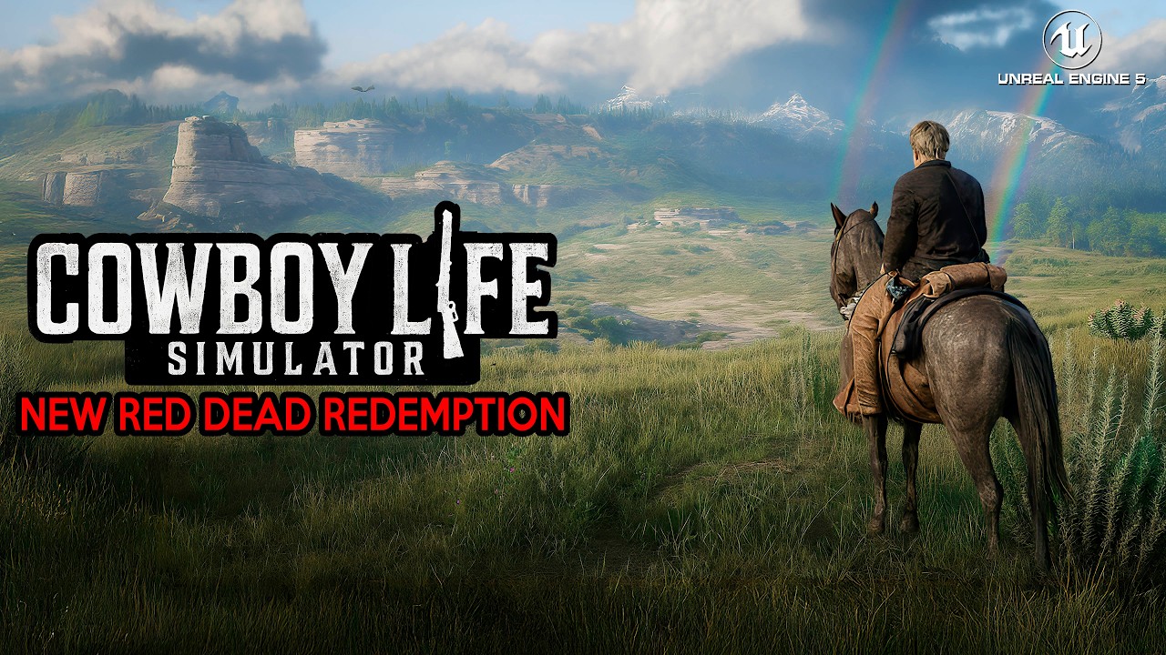 COWBOY LIFE SIMULATOR Early Access Gameplay RTX 5090 | Western OPEN WORLD like Red Dead Redemption