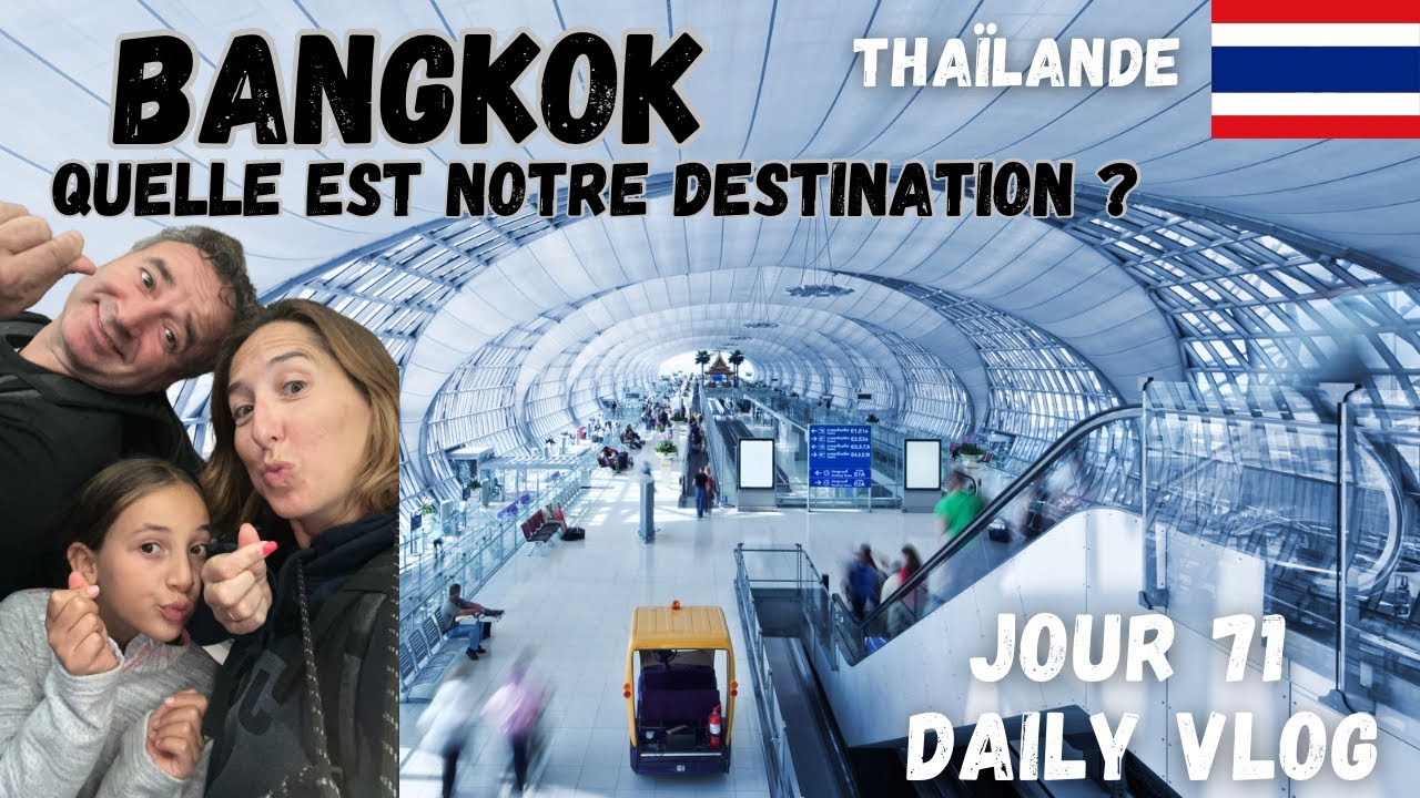 VLOGMAS FAMILLE EN THAILANDE : Départ Mystérieux de Thaïlande : Quelle Est Notre Destination? #S5E71