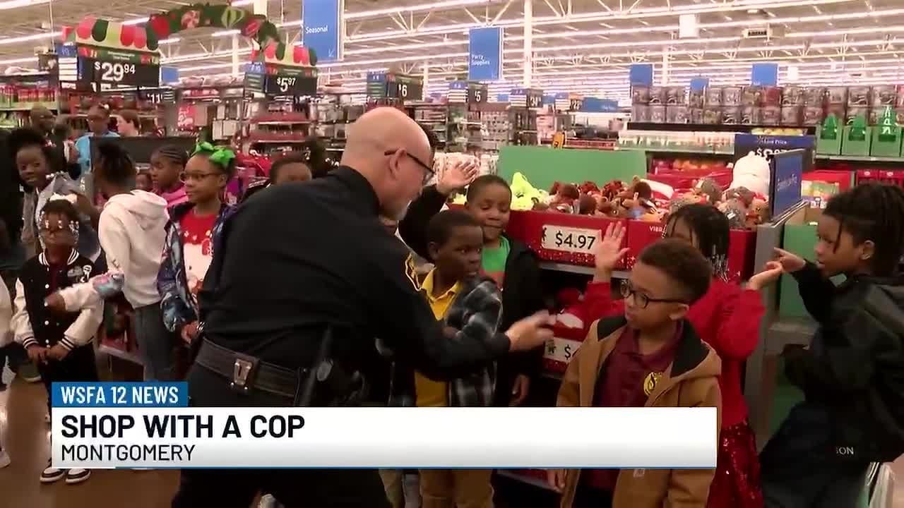 Montgomery police host 'Shop with a Cop' event