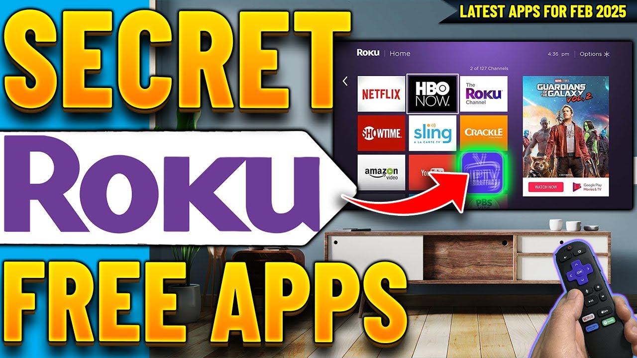 🔴Top 8 FREE Roku Apps in 2025 | Movies / TV Shows & More !