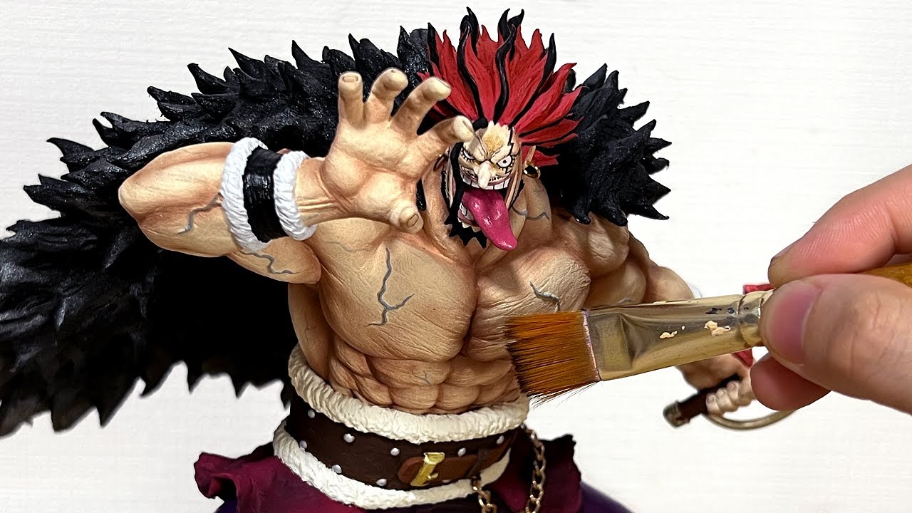 粘土でロックス・D・ジーベックを作ってみた/Sculpting Rocks.D.Xebec【ONE PIECE  Rocks Pirates ワンピース ロックス海賊団】