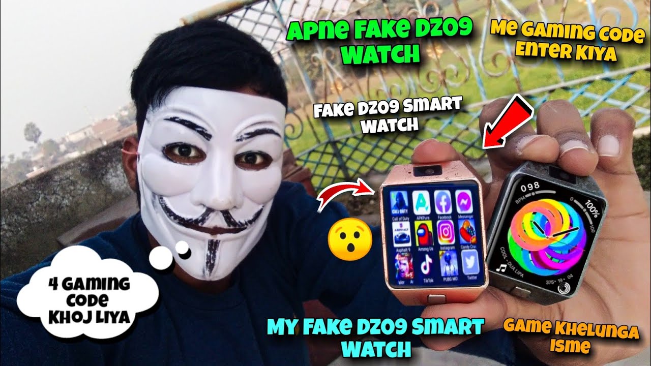 Apne Fake Dz09 Smart Watch Me Gaming Code Enter Kiya 😯