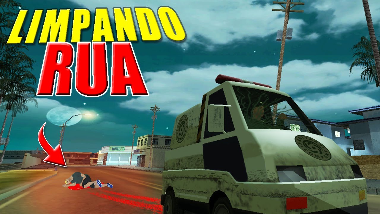 Limpando as ruas da cidade 🧺🚗 - GTA MTA  Anti RP