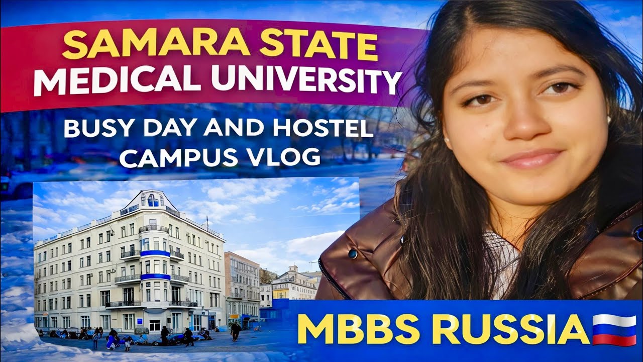 LIFE AS A MEDICAL STUDENT IN RUSSIA 🇷🇺 |  BUSY DAY | SAMARA | HOSTEL TOUR |  MBBS ABROAD |  #viral 