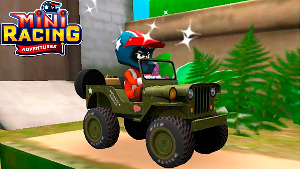 MINI RACING ADVENTURES #2 гонки на разных тачках ИГРА