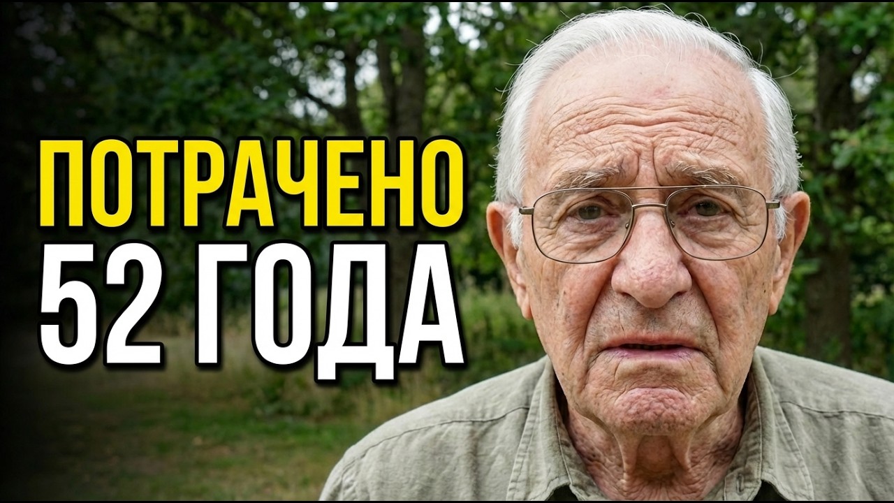 Мне 73 года... Мне понадобилось 52 года, чтобы это понять (не тратьте свои годы зря).