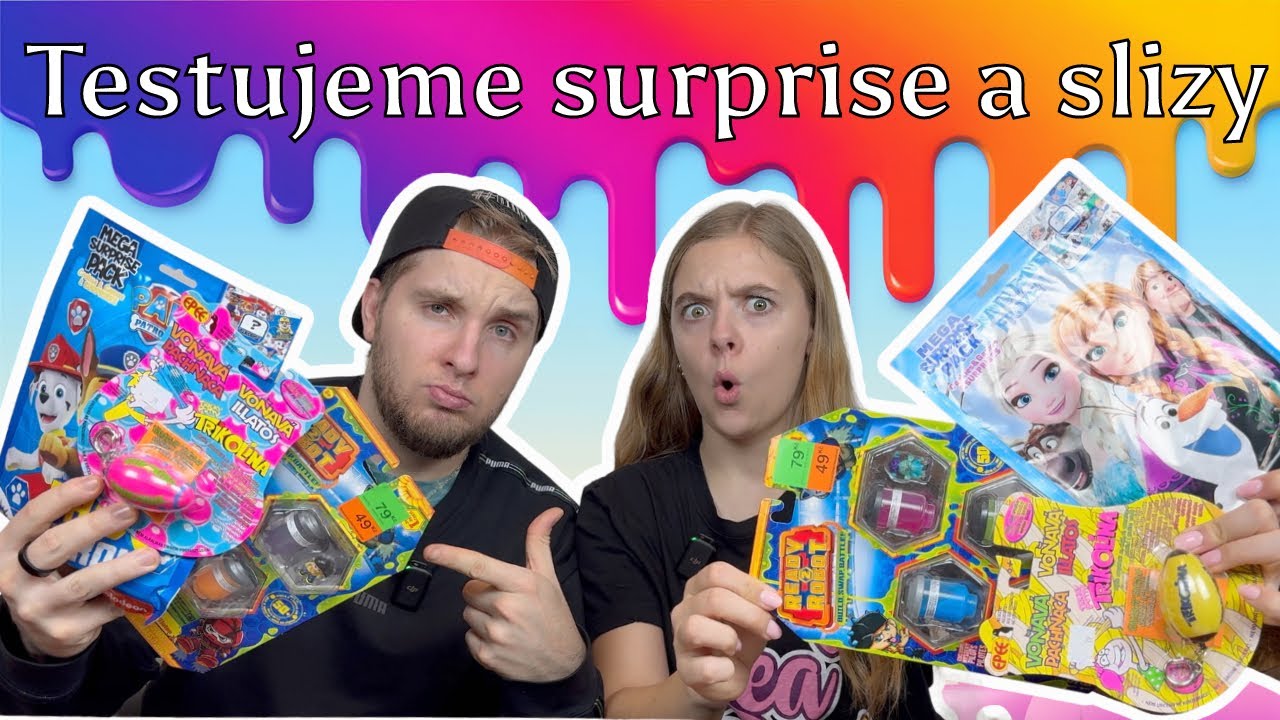 Figurky ve slizu a další surprise