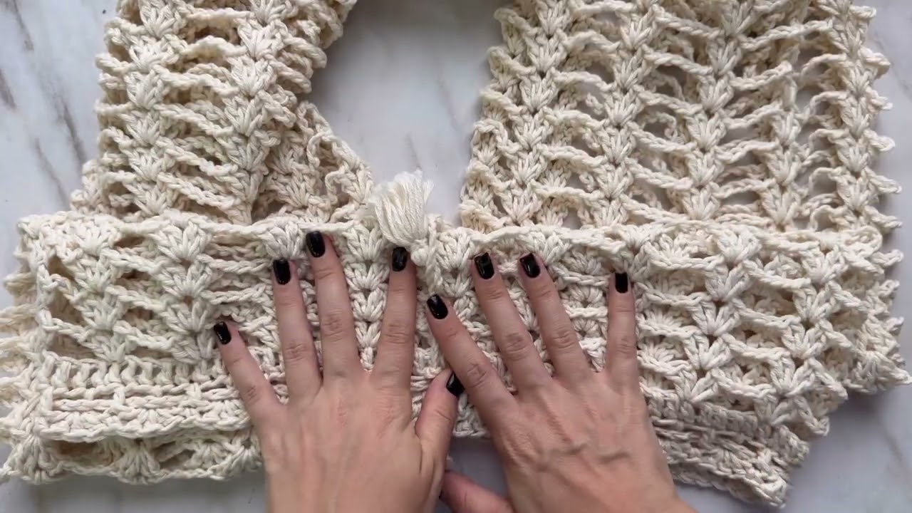 Tutorial Pantalón playero del amor a crochet