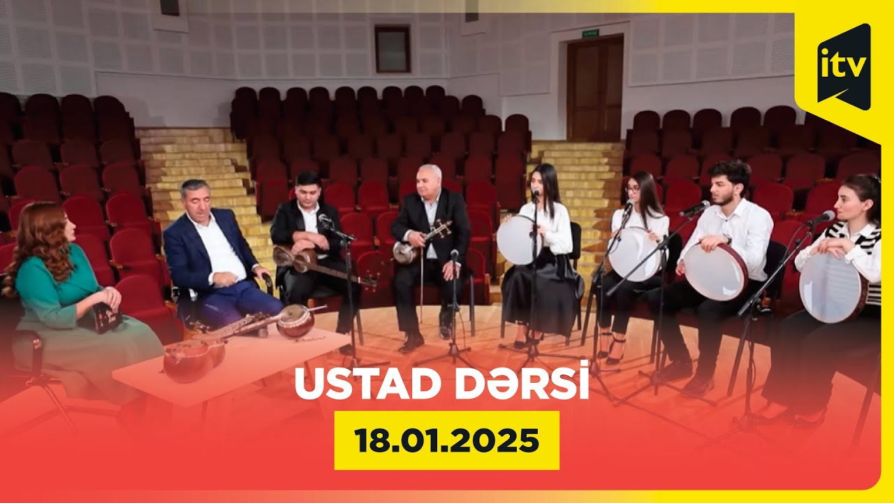 Qarabağ Universiteti | Əməkdar artist Ehtiram Hüseynov və onun tələbələri