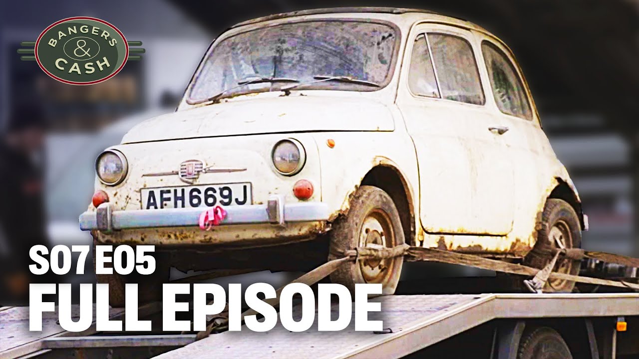 This Fiat 500 Sat in a Barn Since 1990… Until Now | | Full Episode S07E05 | Bangers & Cash