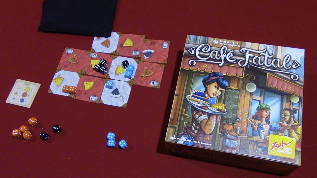 Jeremy Reviews It... - Café Fatal Board Game Review