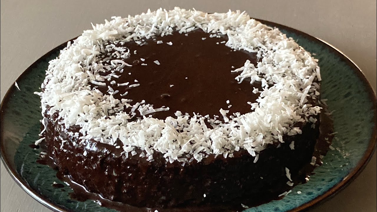 🔴 PASTEL DE  CHOCOLATE CON HARINA DE COCO 🥥