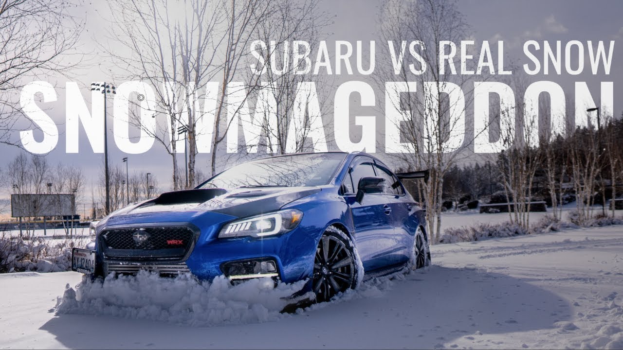 CAN THE SUBARU WRX HANDLE A SNOW STORM? ALTIMAX ARCTIC VS SNOW VS SUBARU