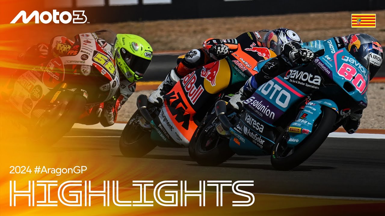 Moto3&trade; Race Highlights ⚡ | 2024 #AragonGP