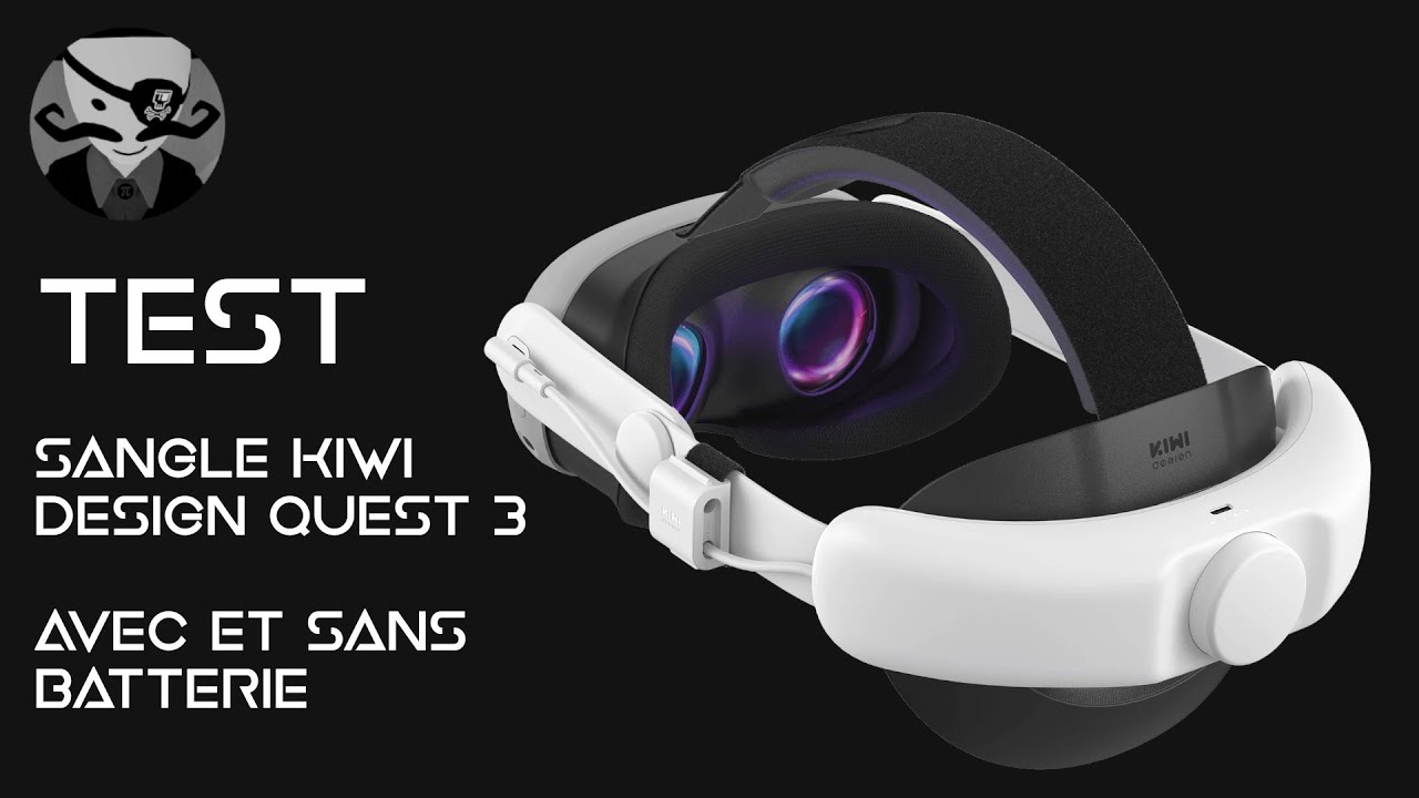 Test Sangles Quest 3 Kiwi Design : Avec et sans batterie
