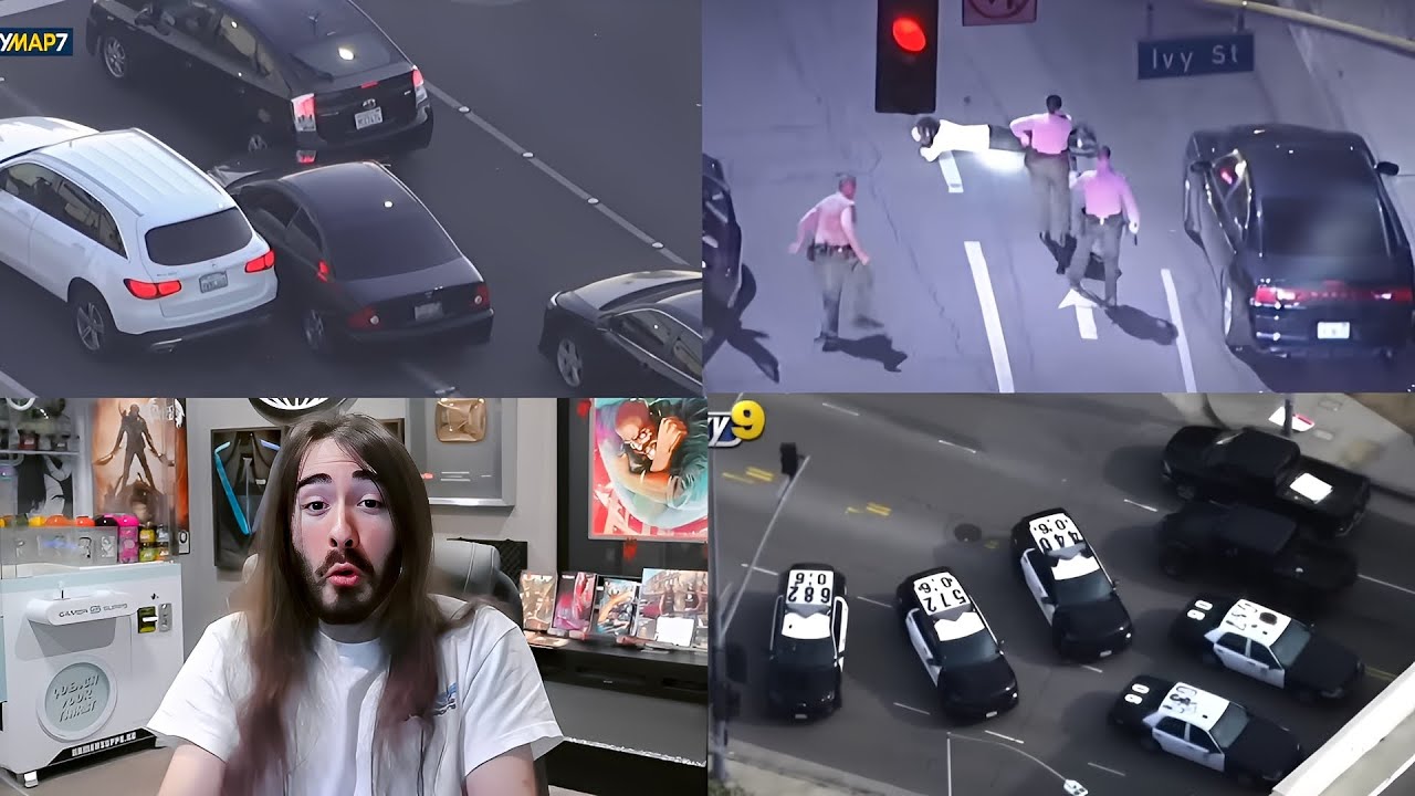 Penguinz0 - 2 Hour Crazy Car Chase Compilation to fall asleep to / relax
