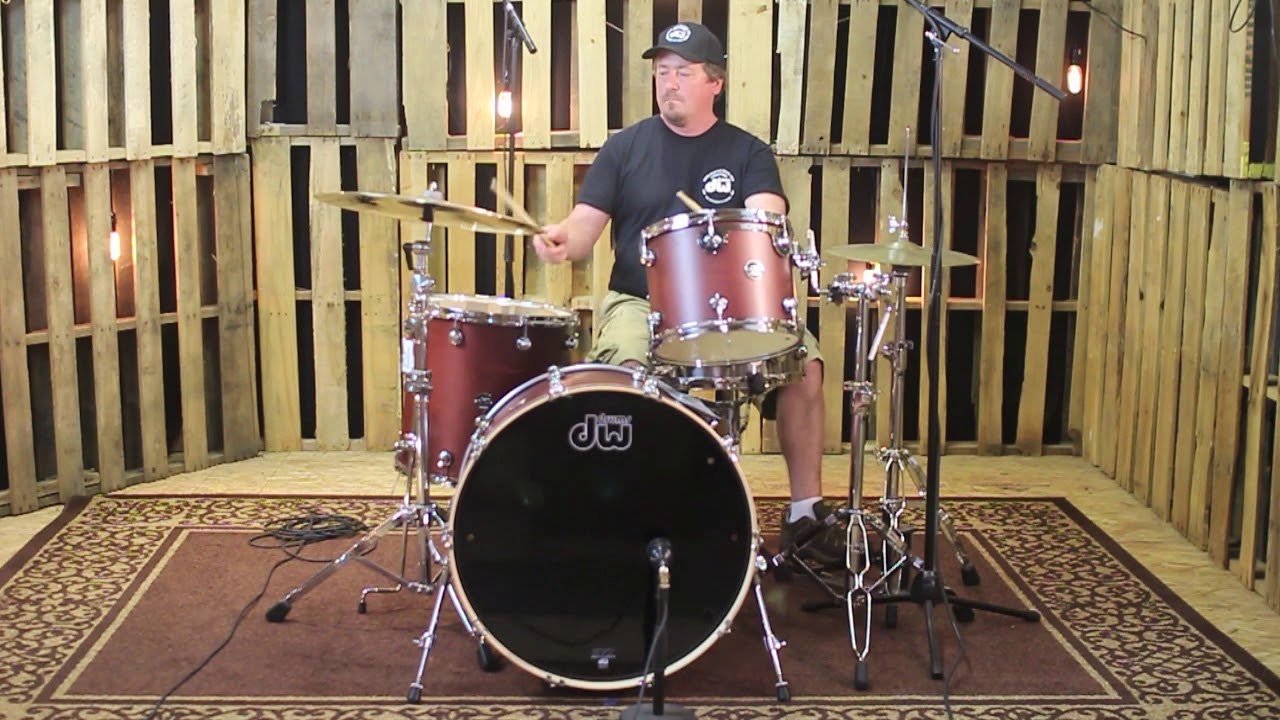 DW Performance Series Tobacco Stain Drum Set - 24, 13, 16