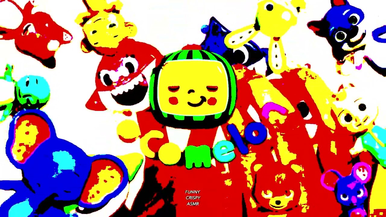 Cocomelon In Baby Shark Finger Family ASMR IntroLogo Effects Sponsored By Gamavision Csupo Effects