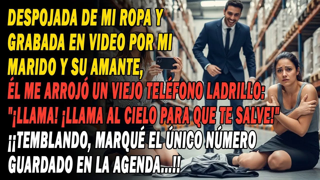 💔Mi Marido Y Su Amante Me Humillaron; Él Me Retó Con Un Teléfono. Temblando, Marqué El Único Número.