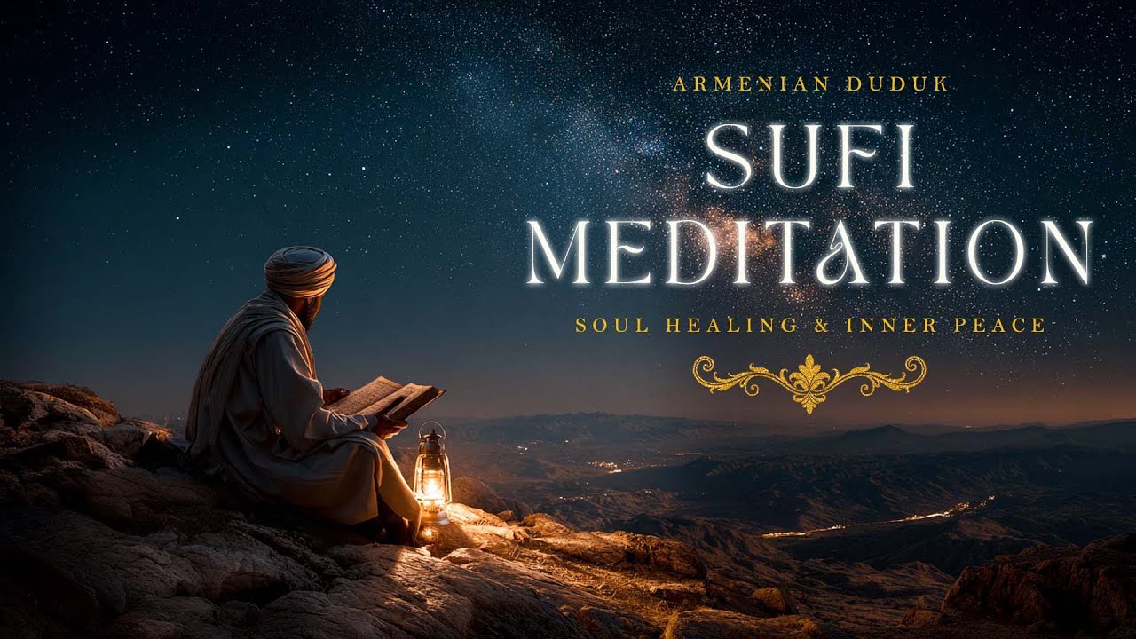 Mystical Sufi Journey (RUMI) Divine Duduk - Healing Music - Peaceful Mind & Deep Relaxation 🌙