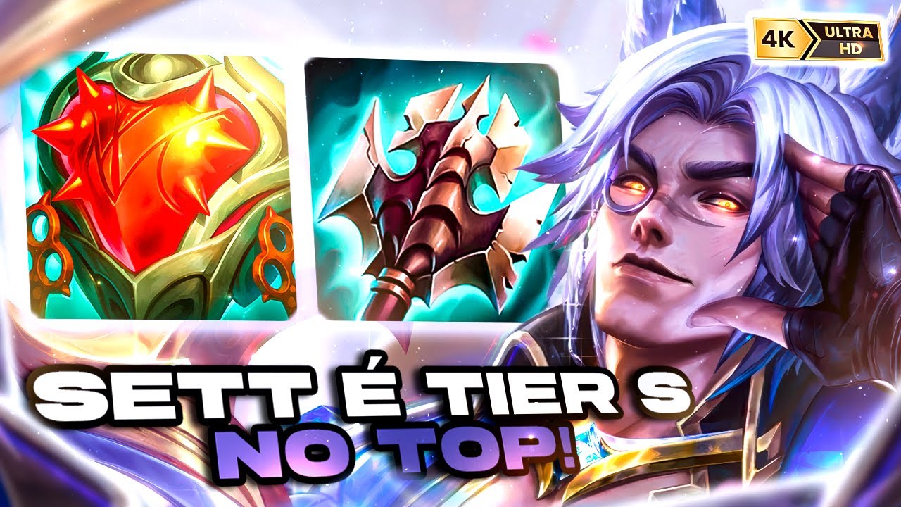 SETT É APELAÇÃO PURA! ESSA BUILD É QUEBRADA DEMAIS | LOL WILD RIFT