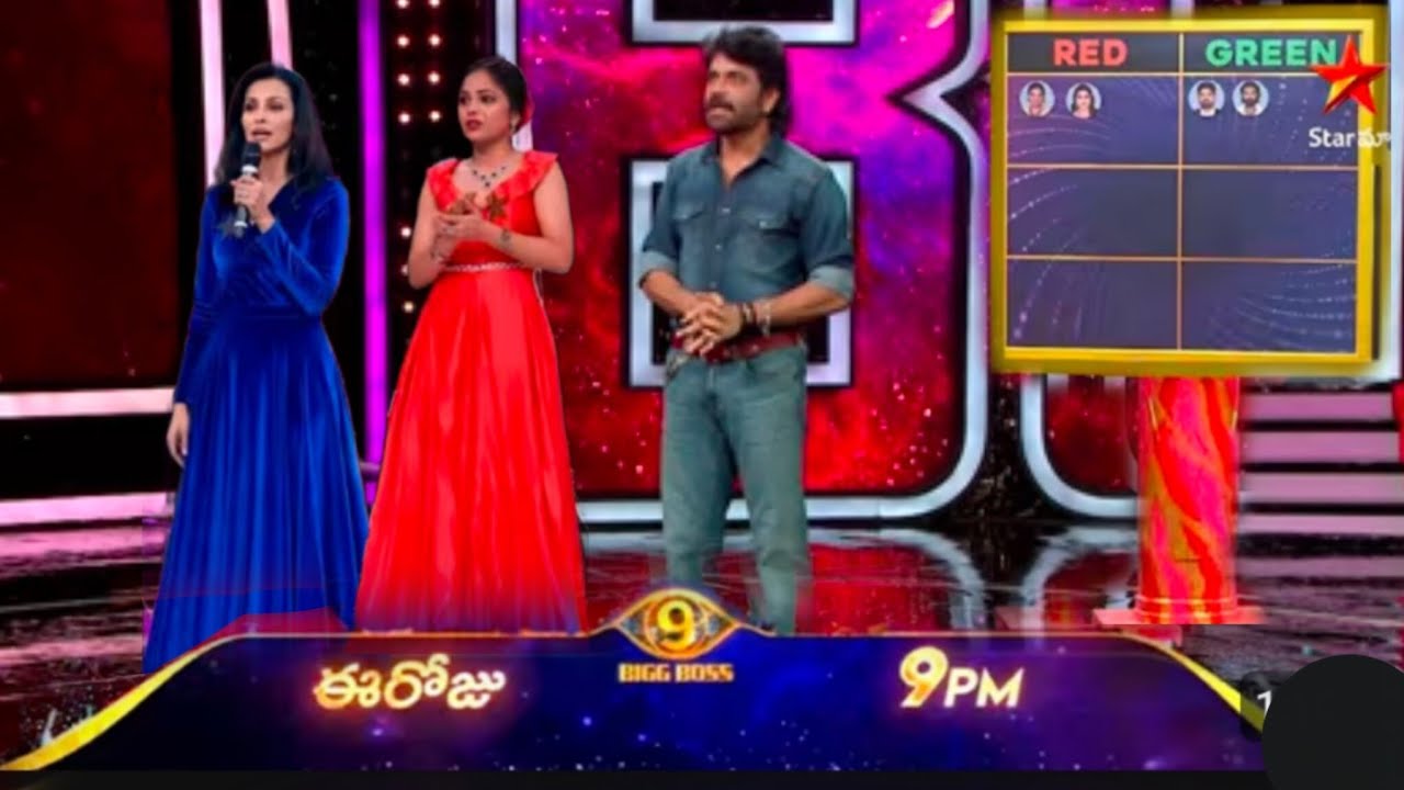 "5th Week"Dammu Srija & Flora saini Eliminated officially 😔..! Bigboss9 weekend promo