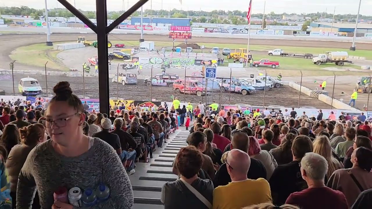 Demo Derby at HawkeyeDowns Speedway 9/20/25