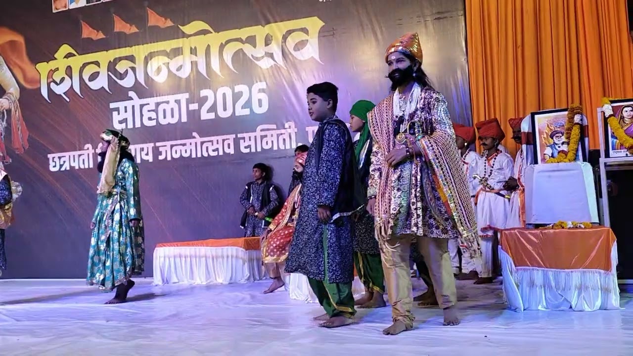 Mahatma mungsaji vidyalay pusad  बाजीप्रभू देशपांडे पावनखिंड वर आधारित नाट्य 