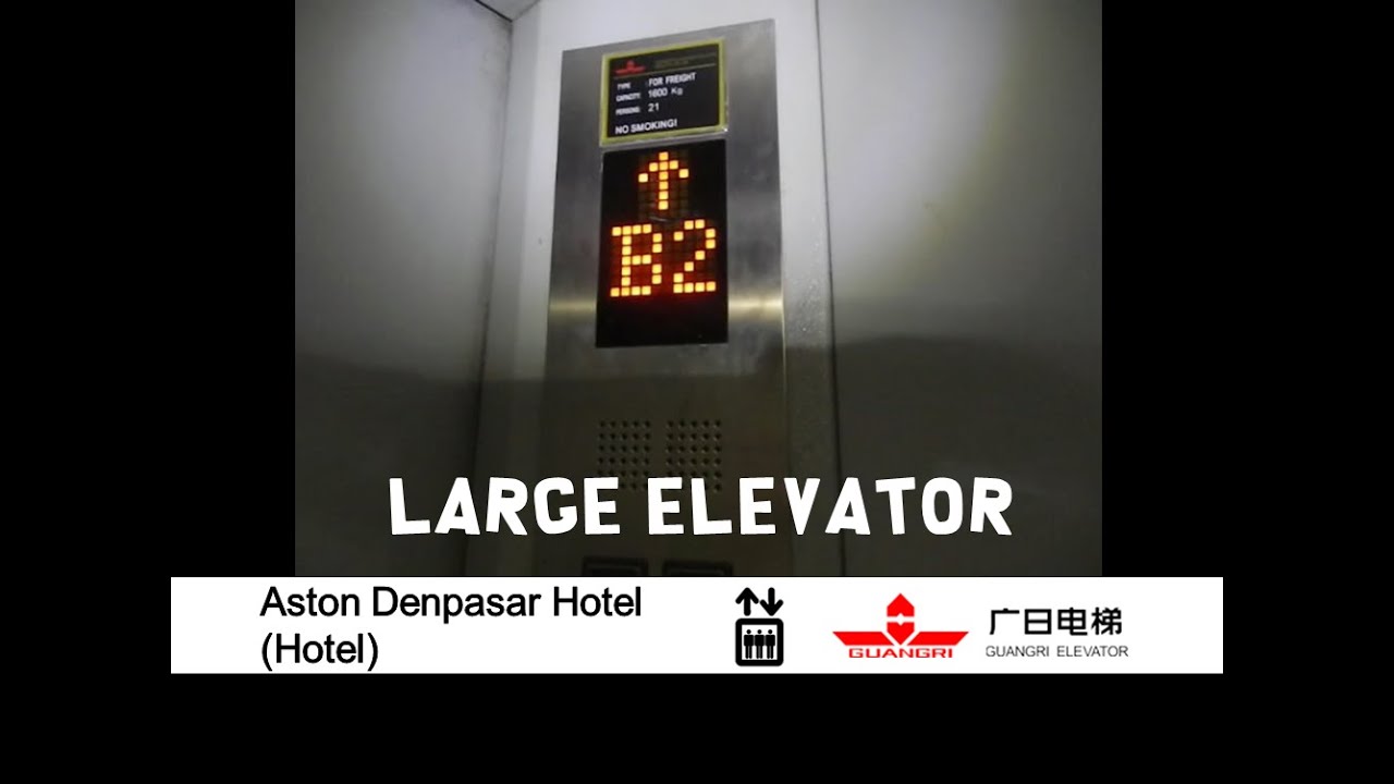 Guangri Service Elevator at Aston Denpasar Hotel, Bali (Hotel)