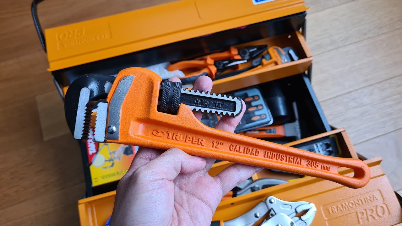 UNBOX: TRUPER Llave para Tubo (Stilson) 305mm - Pipe Wrench 12