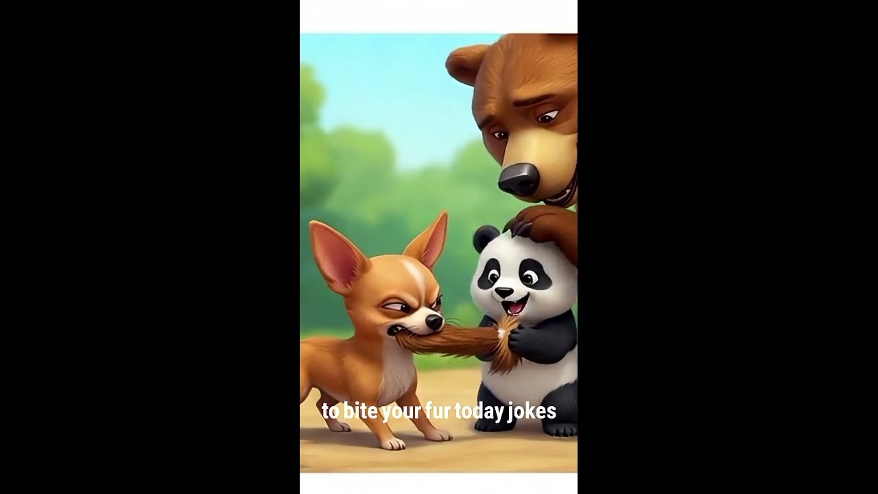 Compilation of Brown Bear and Baby Panda