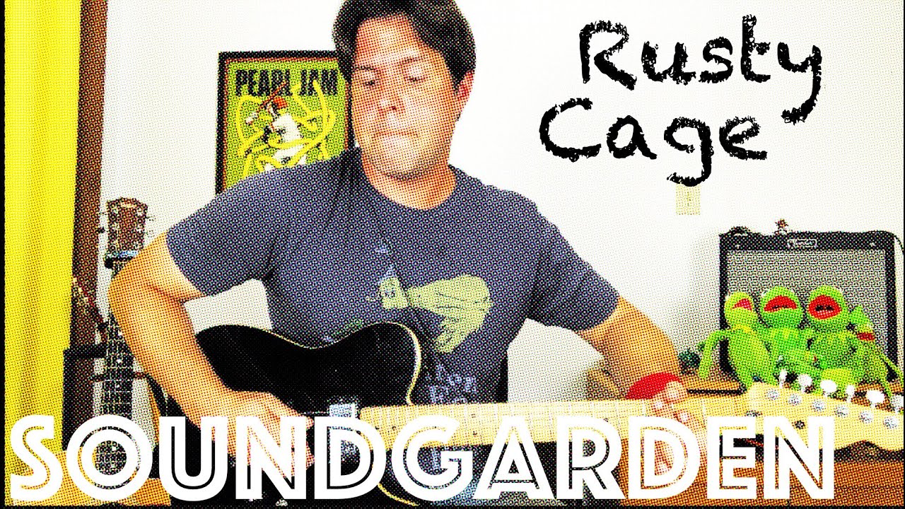 Урок игры на гитаре: как играть Rusty Cage от Soundgarden