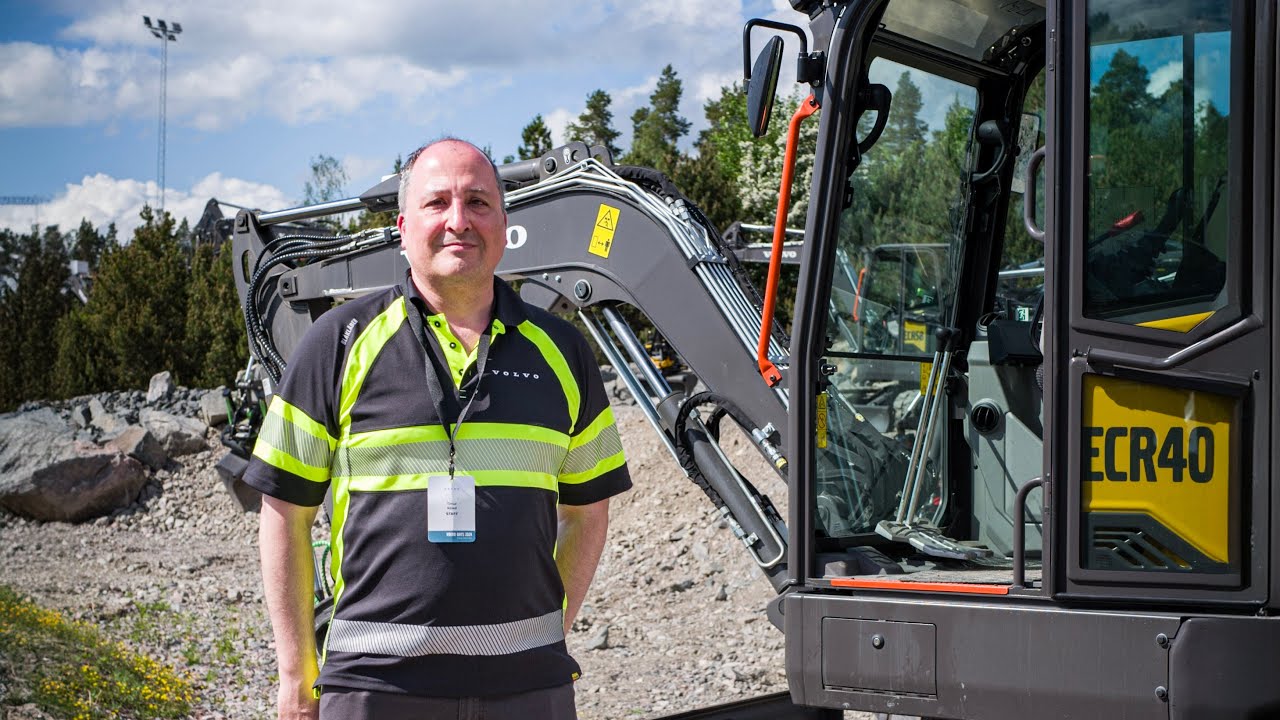Volvo EW60E presenterades på Volvodagarna