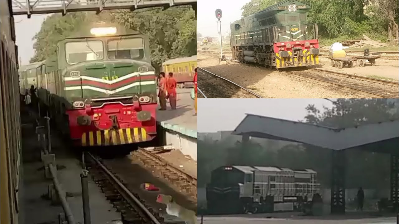 Karachi cantt railway station Railfaning 