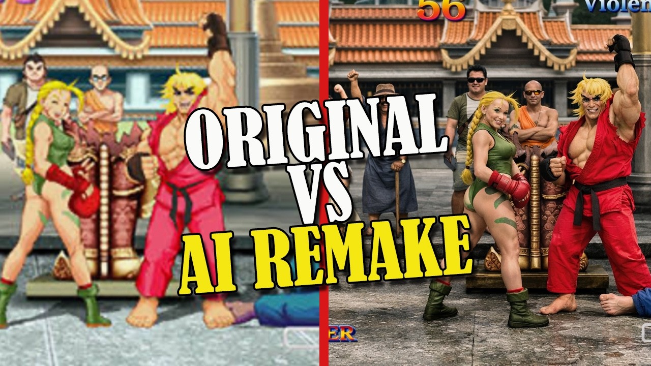 Super Street Fighter 2 World Warrior: All Characters Remade In Real Life With AI (Crazy Realism!)