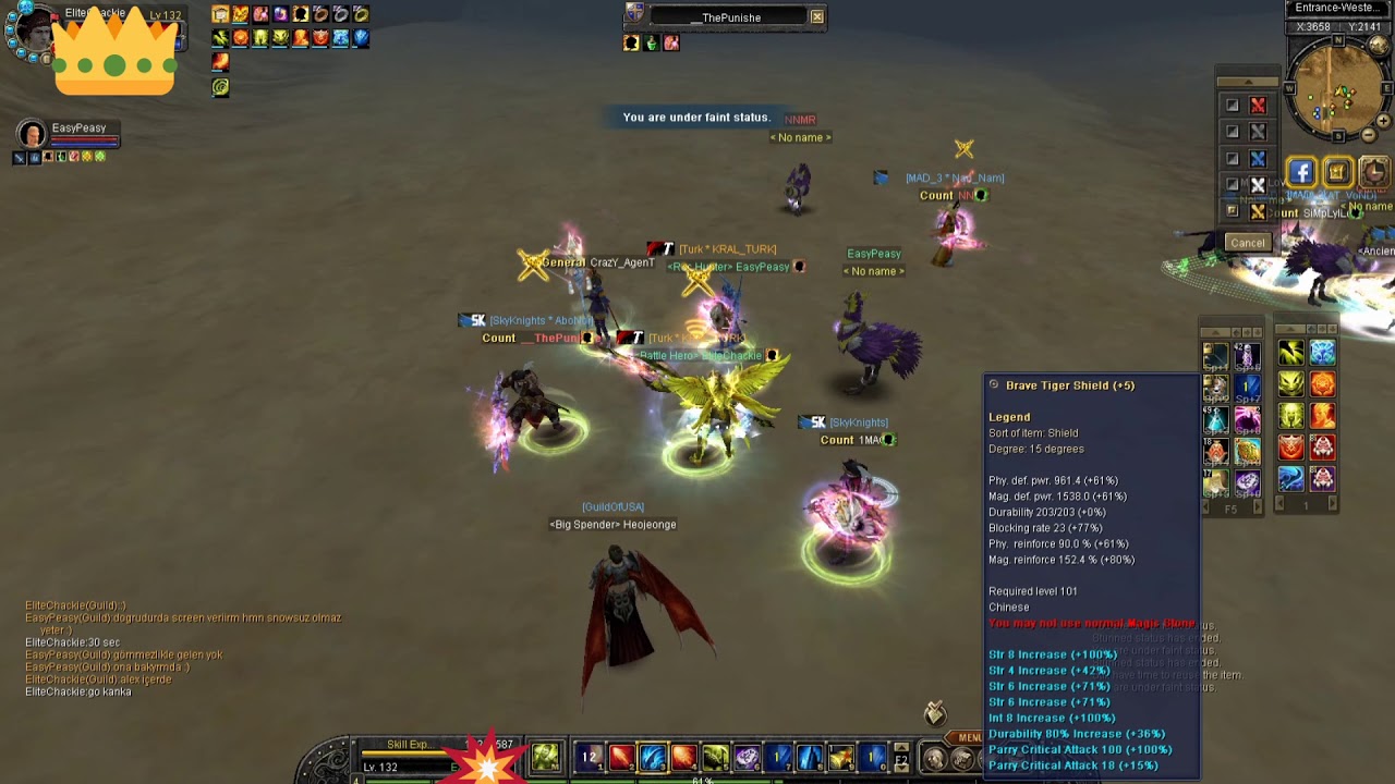 Silkroad Online-Feronia EliteChackie Hybird Spear PvP