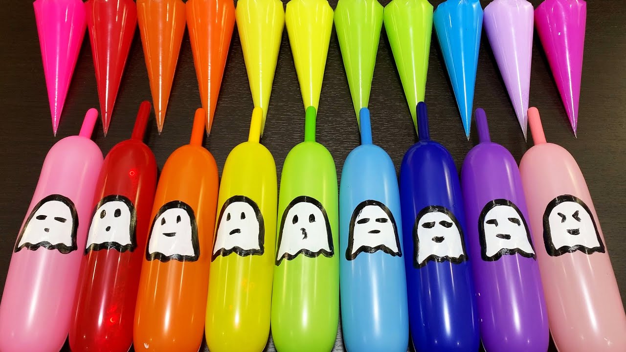 MAKING SLIME WITH PIPING BAG VS BALLOON ! SATISFYING VIDEOS #6937