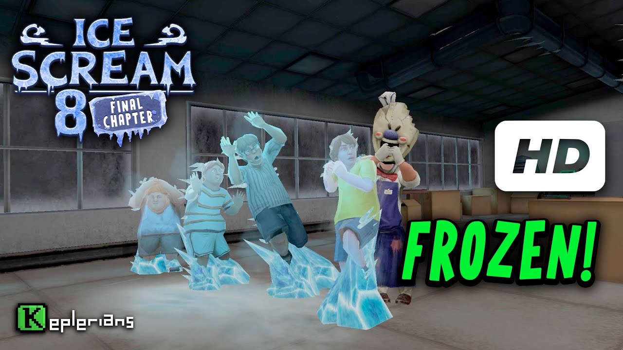 ICE SCREAM 8: ИСТИННАЯ КОНЦОВКА ОБНОВЛЕНИЕ Полные КАСТЦЫ | Холодное сердце! | Высокое разрешение