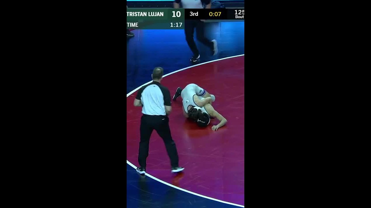 Top Takedowns from Massey Odiotti vs. Tristan Lujan | 2024 B1G Wrestling Championships