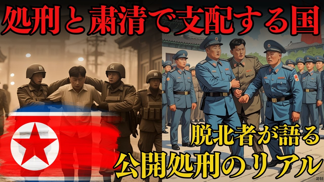【衝撃】北朝鮮 公開処刑と粛清の現実…逃げられない“見せしめ”