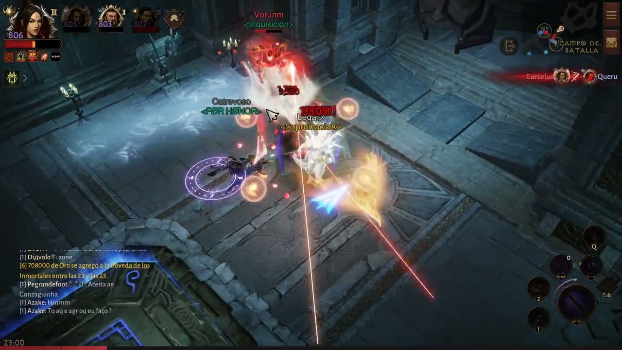 Diablo Immortal l ARCANISTA l 2KRESSO l PVP DEFENSA BG l