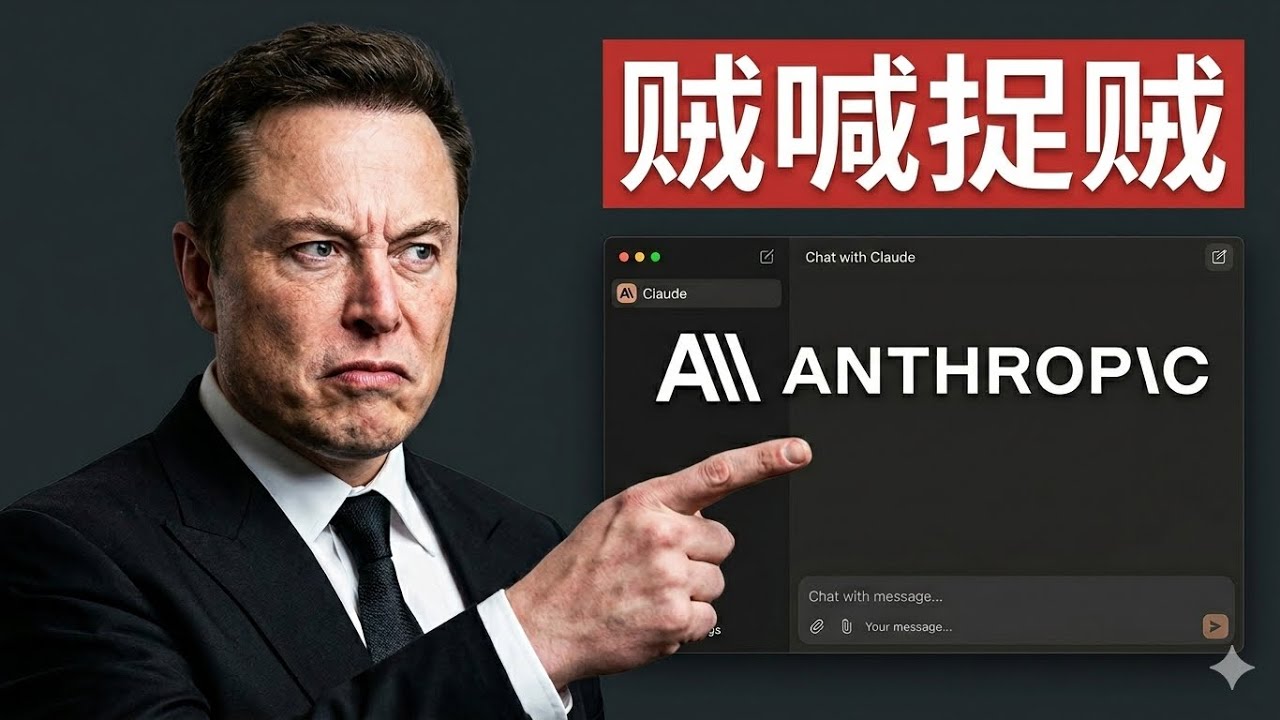 马斯克讽刺“贼喊捉贼”！Anthropic指控中国AI三巨头，背后竟是为了向五角大楼“交投名状”？