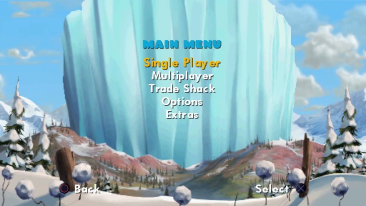 Ice Age 3: Dawn of the Dinosaurs (PS2/PS3/X360/Wii/PC) OST - Main Menu