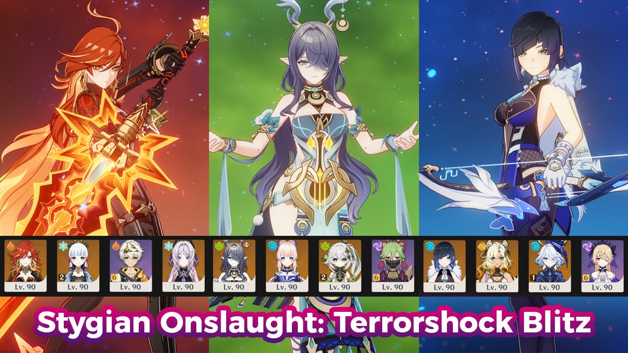Stygian Onslaught Luna I: Terrorshock Blitz Fearless Difficulty 5
